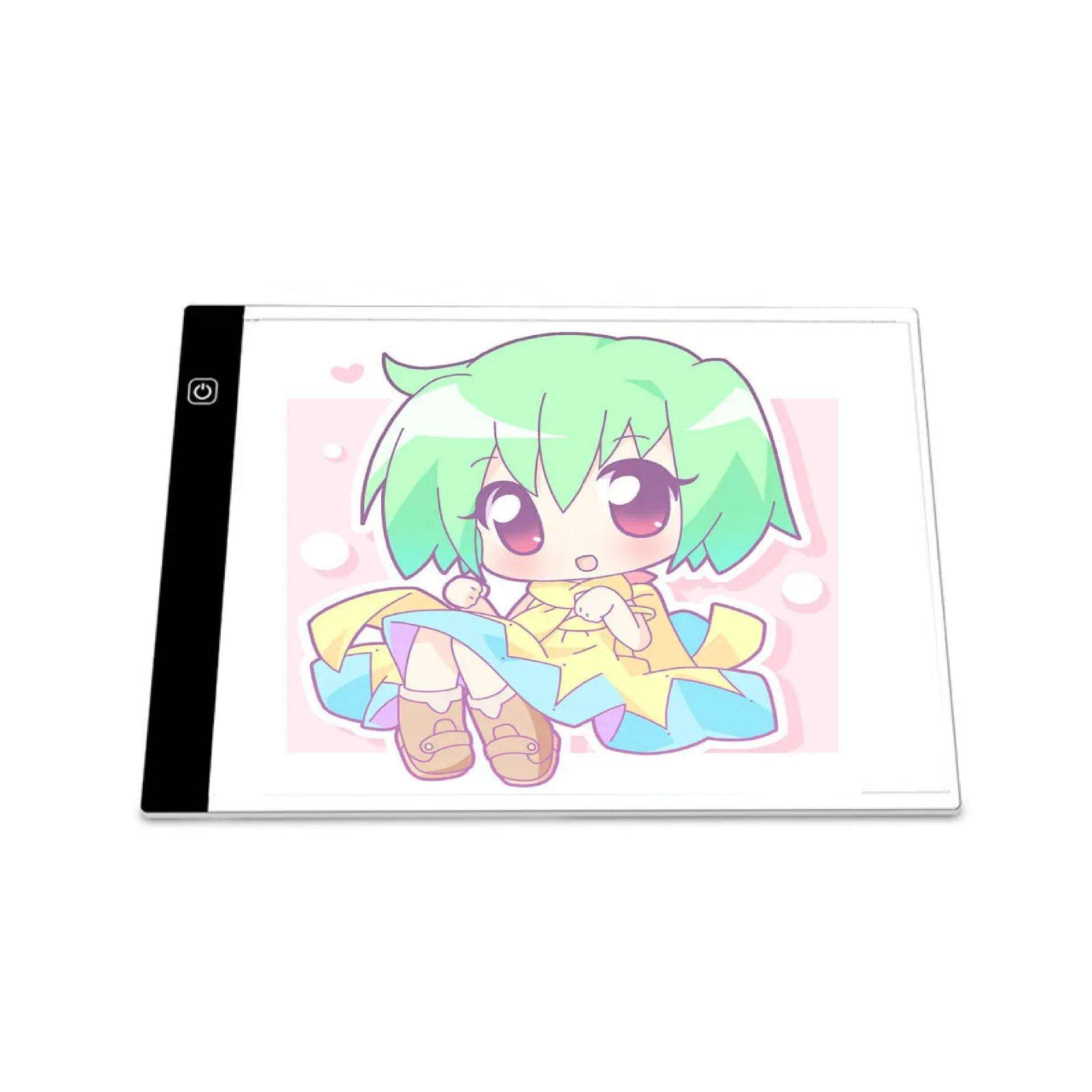工厂A4A5A3 发光透写临摹绘画板 拷贝台LED灯箱钻石画透光台