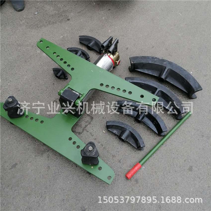 SWG-3B手动液压弯管机 圆管顶弯机 φ60×3.5手动油压煨弯机