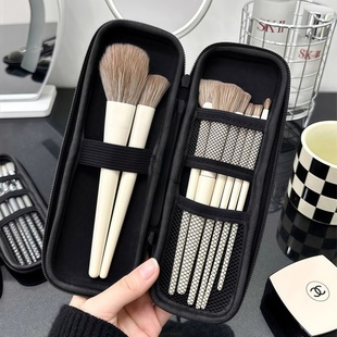 化妆刷包收纳包女便携2024新款随身旅行小号刷子眉笔眼影刷收纳袋