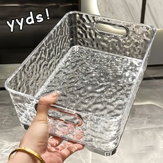 水波纹桌面收纳盒亚克力置物架