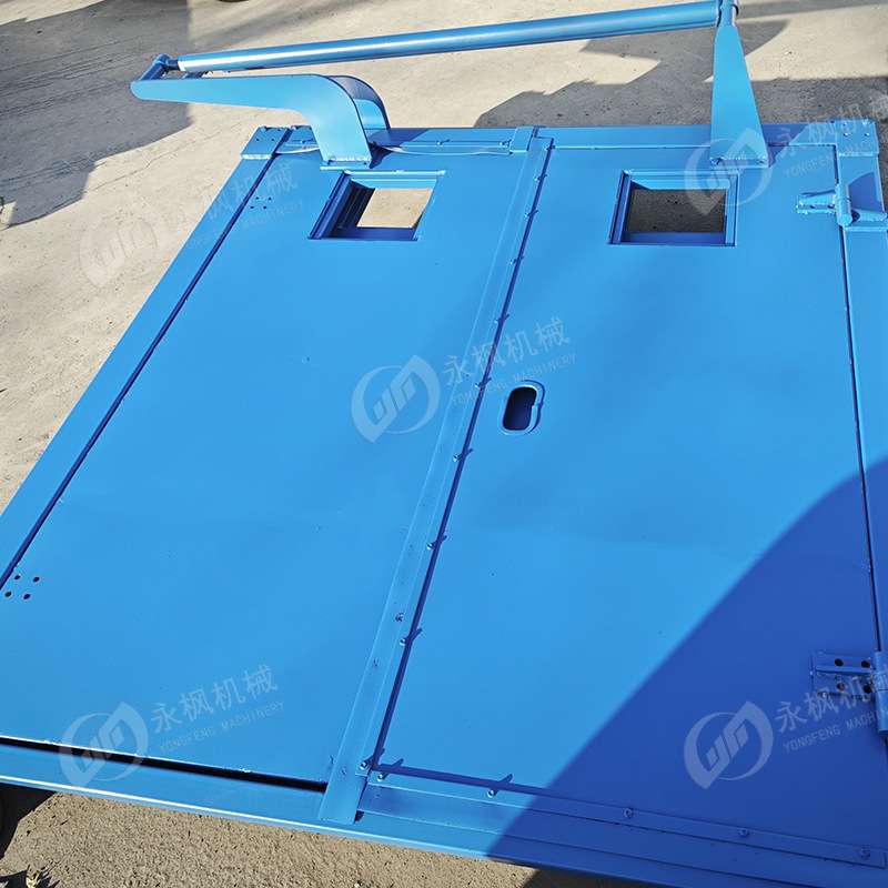 矿用巷道自动无压风门矿井下双向隔风门红外感应各种风门