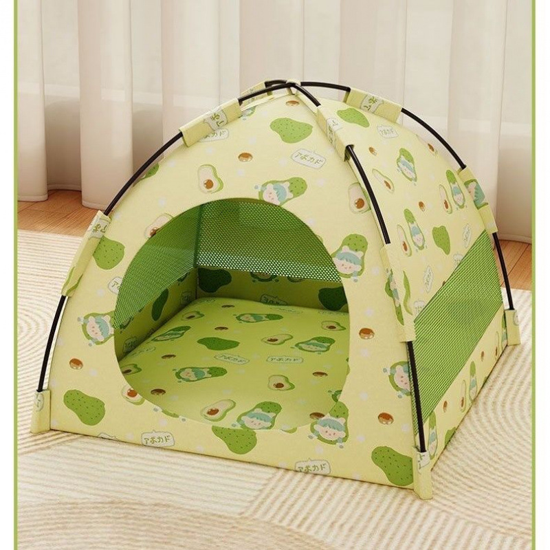 猫咪帐篷通用猫房子猫窝狗窝夏天户外露营便携可折叠宠物帐篷r