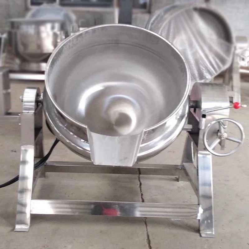厂家供应可倾式电加热夹层锅八宝粥熬煮锅卤煮夹层锅设备