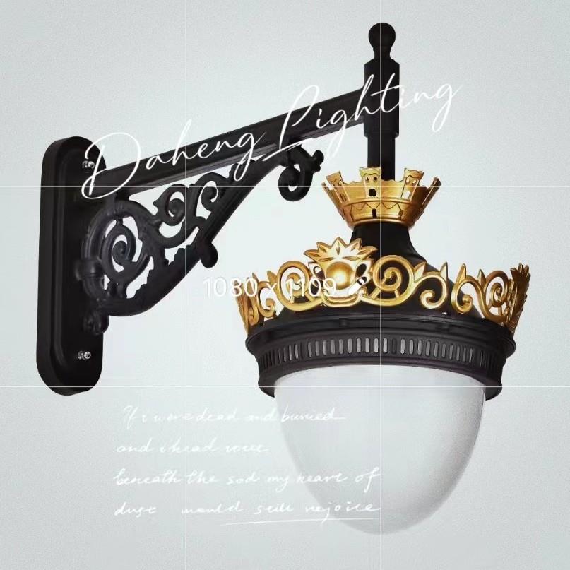 户外壁灯防水复古欧式阳台庭院灯过道楼梯室外LED背景墙壁灯