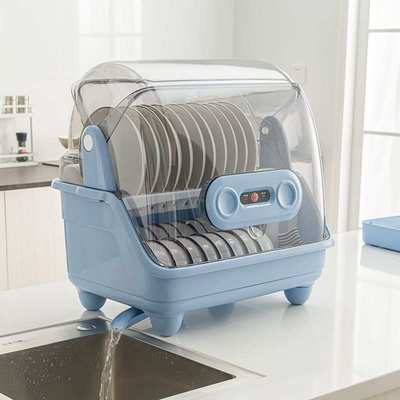 厨房碗碟碗盘收纳箱餐具碗筷分层沥水碗架放碗盒带盖消毒碗柜家用