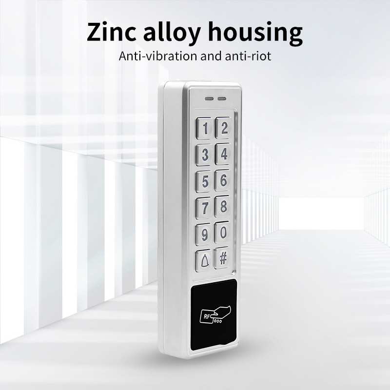 窄长条形ID刷卡密码门禁一体机 电子锁控制器刷卡读头门禁系统