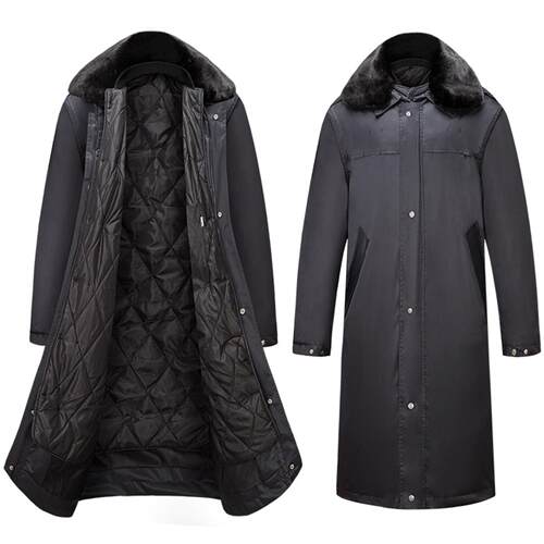 保安大衣加厚保安服冬装服加长