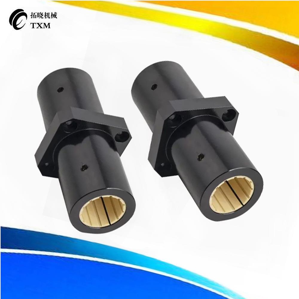 中间方法兰直线轴承运动固定套加长型J-LMKM10LJ-LIN-02RTM-10