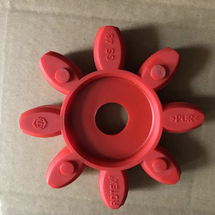 ROTEX GS19外径40减震缓冲垫子六角弹性体6瓣梅花圈内径18胶块