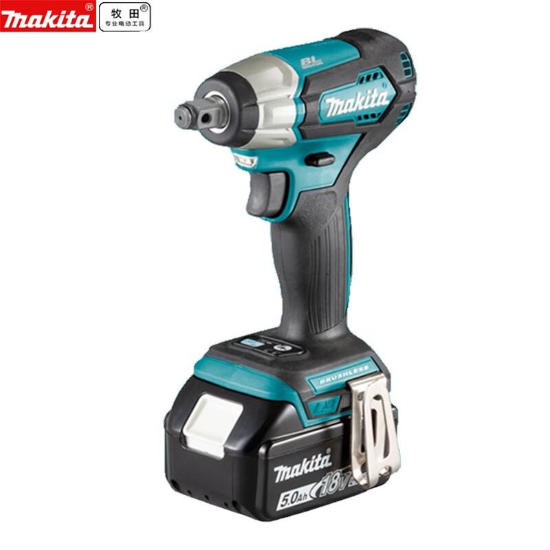 牧田牧田18V充电冲击扳手锂电电动扳手无刷架子工汽车电动工具DTW
