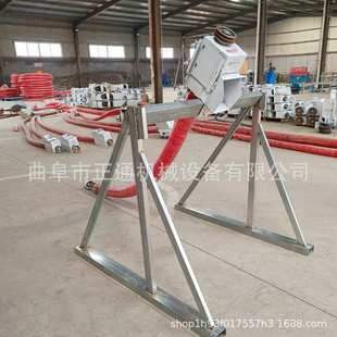 加粗管径160型号远距离输送机可弯曲蛟龙上料机 家用电动吸粮机