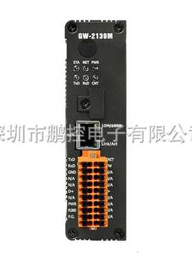 ICPDAS泓格 GW-2139M BACnet MS/TP转Modbus TCP网关