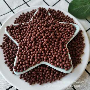 厂家供应彩色陶粒球坐垫床垫填充黄土球麦饭石球陶瓷球