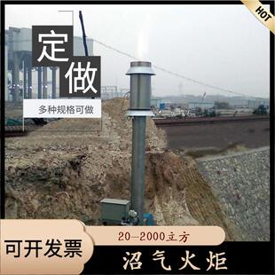 沼气燃烧火炬沼气火炬环卫内燃式沼气火炬工作原理沼气火炬