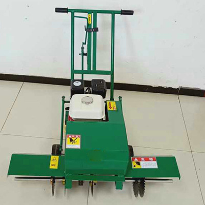 草皮起草划线机草皮移植划线切割机手推汽油草坪切块机草场割块机