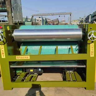 手摇调胶 四棍双面自动过胶机 410棍涂胶机 双面冷胶涂胶机