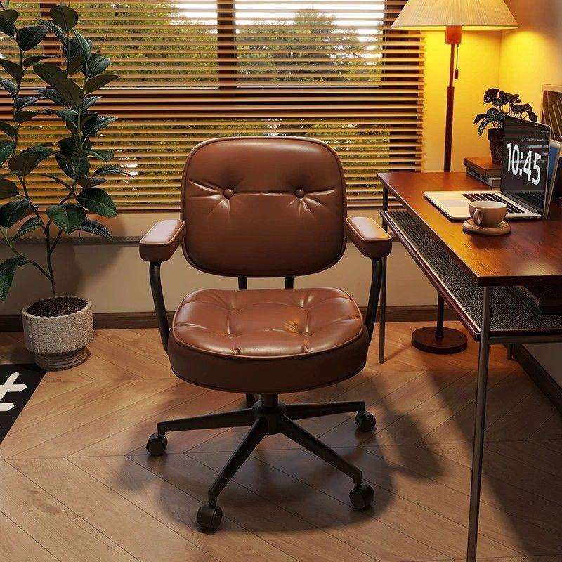 电脑椅家用舒适办公座椅卧室学习书桌凳子宿舍椅子靠背阿勒夫耶椅