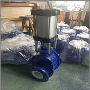DN250 气动陶瓷双闸板阀 仓泵输灰出料阀 16P Z644TC