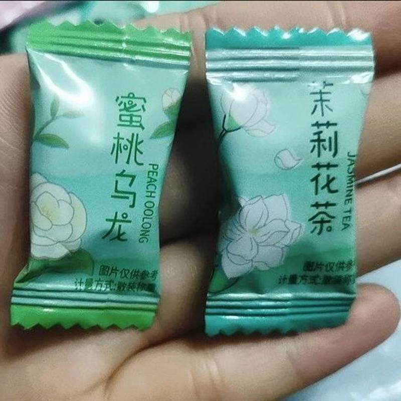 茉莉花茶味硬糖口气清新蜜桃乌龙味招待清凉糖果高颜值喜糖