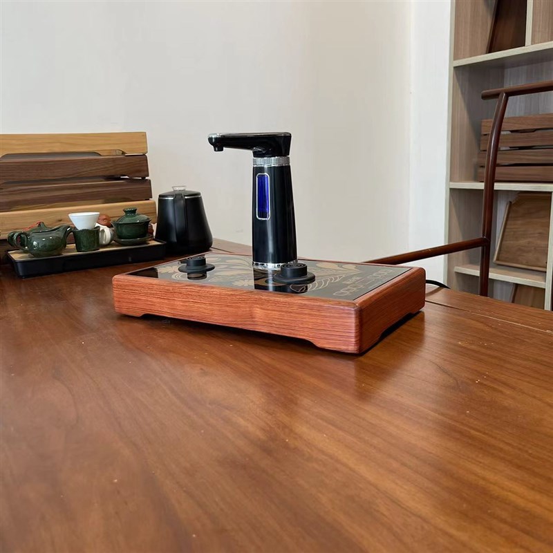 嵌入式快煮壶边框37*23煮水炉配件胡桃木M烧水壶木框快煮壶装饰框