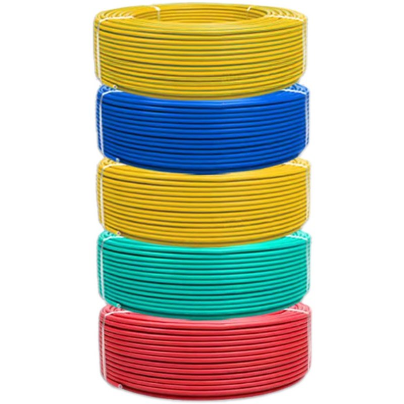 纯铜国标电线BVR1k.5 2.5 4 6 10 16平方家用多股软线家装线铜芯