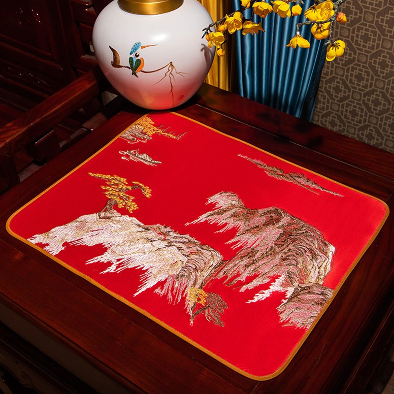 隔热防烫a锅垫防滑家用菜垫可爱碗垫子耐热茶杯垫中式盘垫餐垫