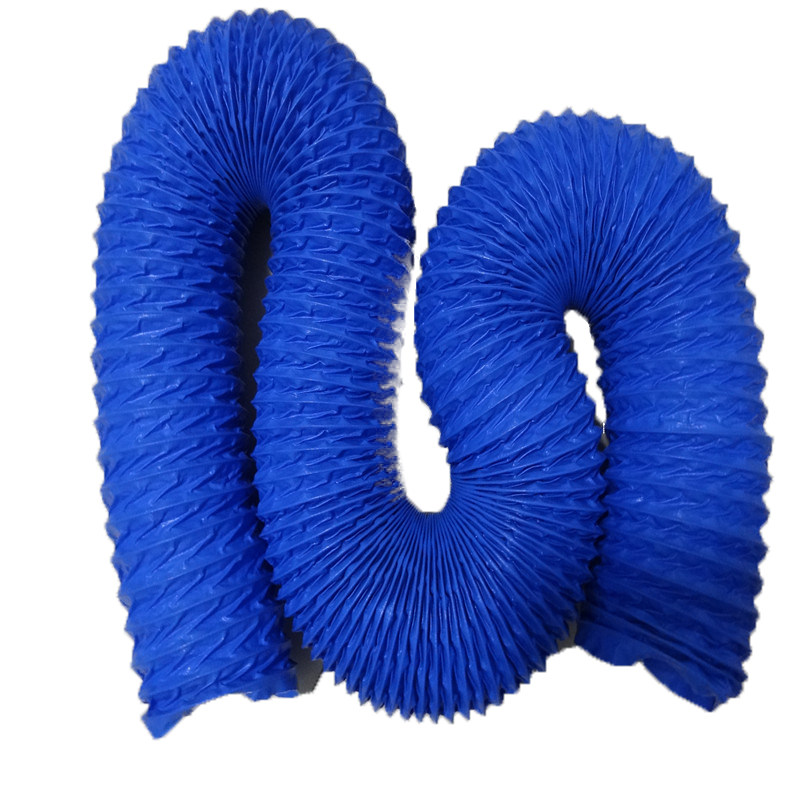 尼龙帆布软管防火防水耐高温排气排烟G管道抽风管钢丝伸缩管通风