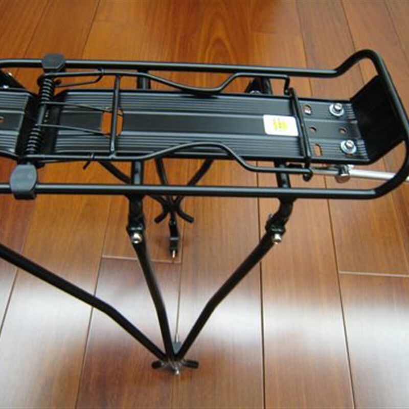 自行车碟刹后货架山地车货架铝合金货架自行车配件W碟刹货架包邮