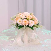 手捧花新娘结婚婚礼领证仿真花球婚纱照假花拍照T道具花束伴娘捧