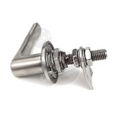 304不锈钢可调节式 自动化设备门把手试验箱门把手工业把 门把手v