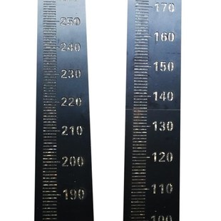 定做镂空喷漆模板涉水线尺寸刻度标识记身高位划笔漏X字印涂绘画