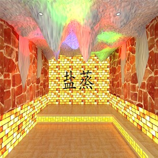 汗蒸房安装承建纳米半盐r厂家韩式装修订制桑拿电气石美容院盐蒸