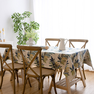 克莱瓦勒 美式乡村高档提花桌布桌布I盖布餐桌布台布特价包邮