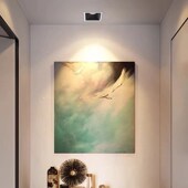 无主灯双头单头方形射灯嵌入式 天花灯防眩光斗胆灯客厅家用商店用