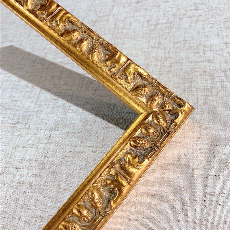 实木相框挂墙定做定制装裱画框木条镜框北欧美式油画框装饰长方框