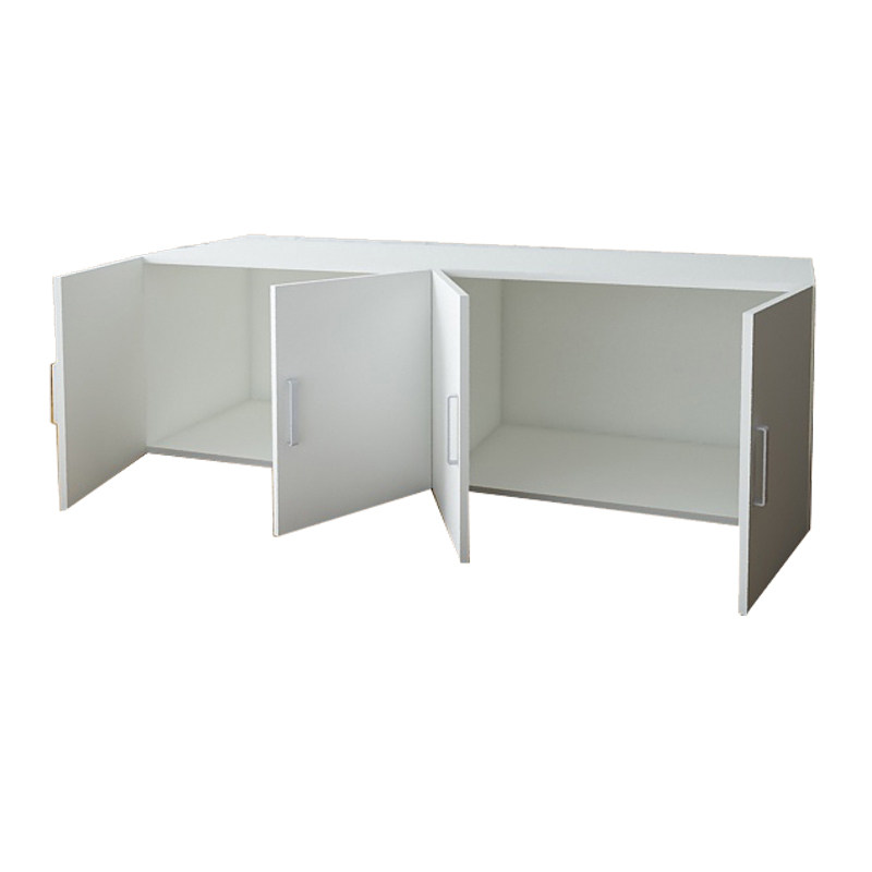 定制衣柜顶柜实木生态板马六甲衣柜顶上柜子环保E0吊柜储物柜吊柜