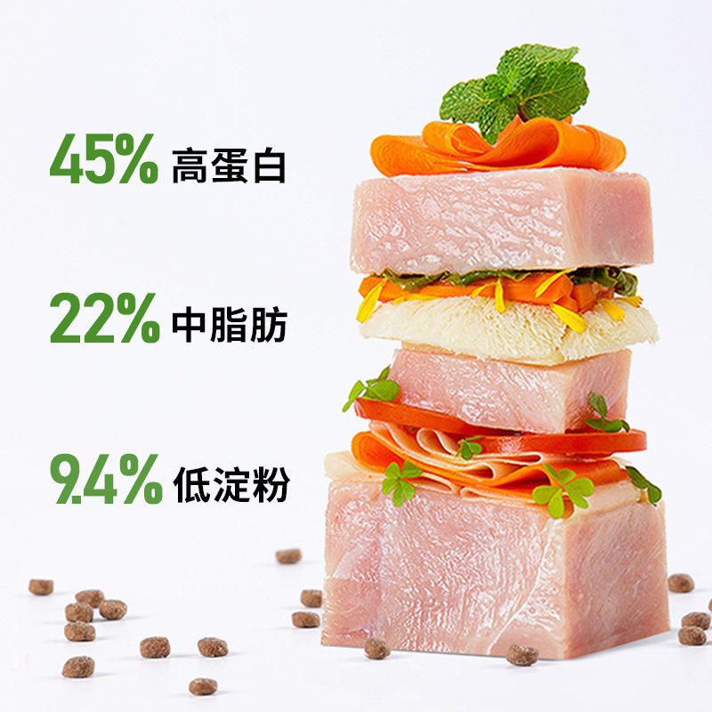 yeoh亿欧猫粮幼猫成猫粮鸡肉乳鸽全价全阶段冻干猫粮增无谷肥发腮