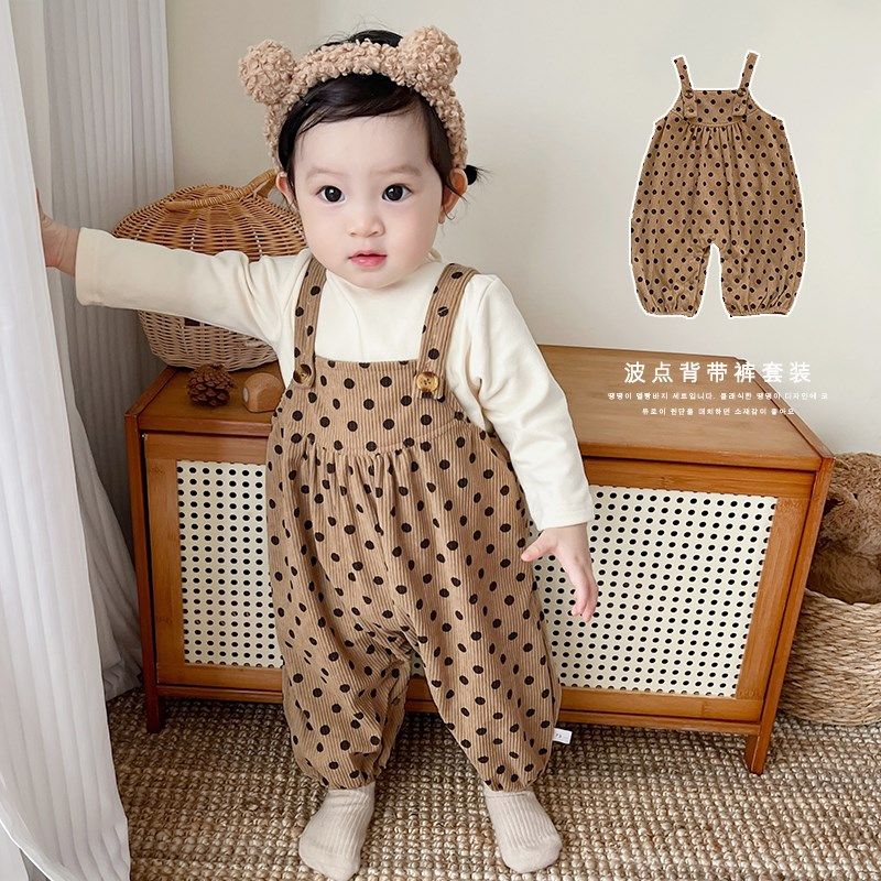 婴儿连体裤超洋气早秋套装女宝宝连体衣婴幼儿T恤衣服秋季0-1岁,童装/婴儿装/亲子装,连身衣/爬服/哈衣,淘宝优惠券,粉丝福利购,淘宝优惠卷