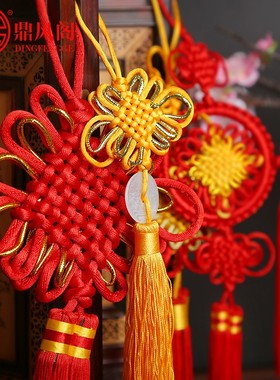 中国结小号挂件流苏中国结家居挂饰喜字中国结挂件福满多