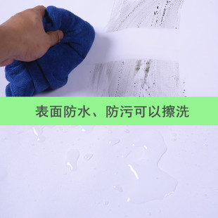 PVC防水壁紙墻貼純白色即時(shí)貼家具翻新櫥柜抽屜裝 墻紙自粘 飾貼紙