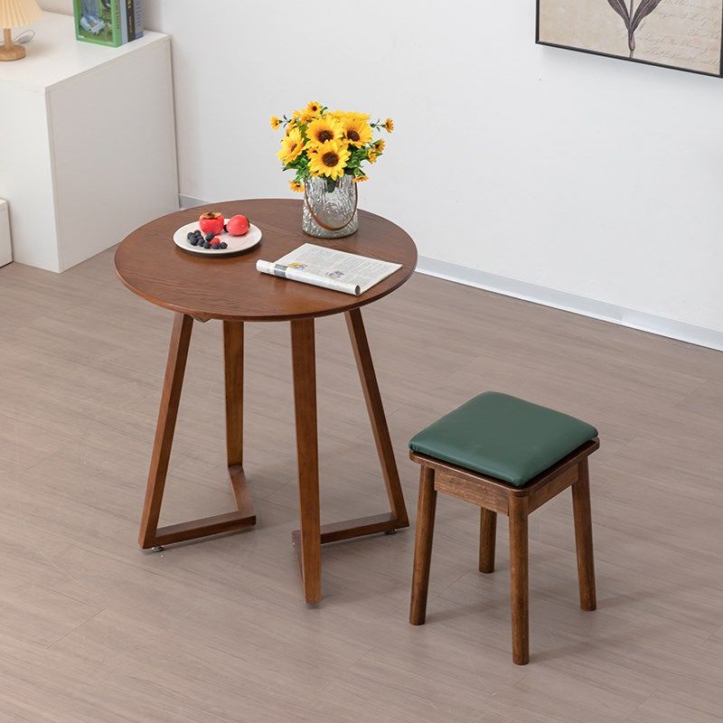 北欧简约实木桌子藤编圆桌组合小户型阳台长方形民宿餐厅家用轻奢,住宅家具,板木餐桌,淘宝优惠券,粉丝福利购,淘宝优惠卷