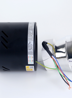 消防LED明装消防应急筒灯射灯黑色白色外壳吊装π拿斯特国标4寸8W