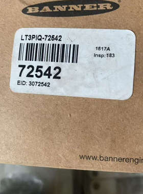 邦纳传感器 LT3PIQ-72542 全新包装现货20台，特议价