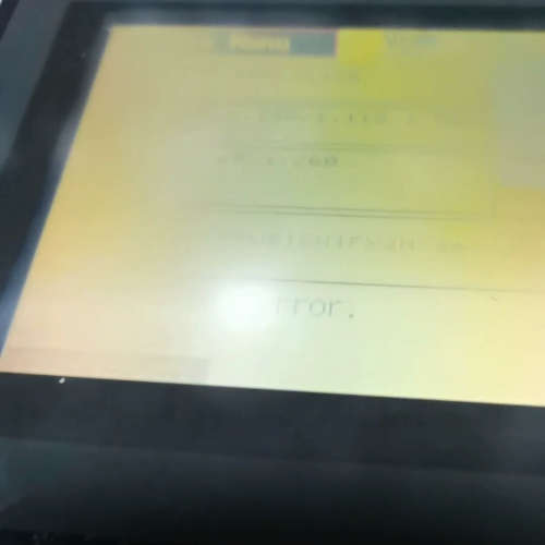 富士触摸屏V606iC10M功能正常，实物图，后盖有破损看清议价