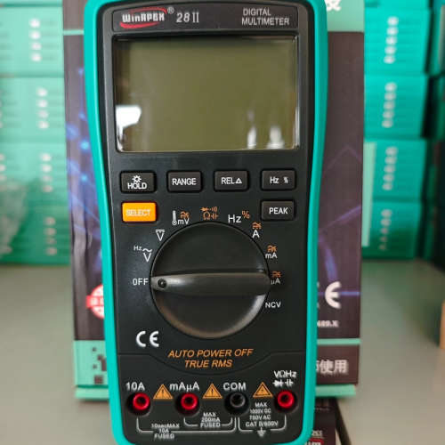 议价汉研28II高精度万用表真有效值电工维修专用全智能电容电阻毫