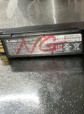 斑马扫描枪电池82-166537-01，万用表测试没电了，功议价