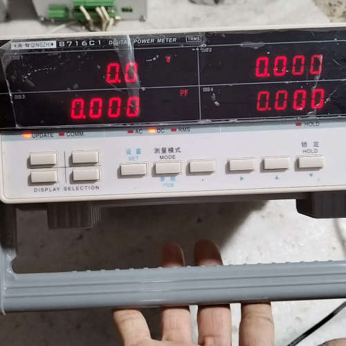 青智功率表 电参数测量仪 8716C1 一台。议价