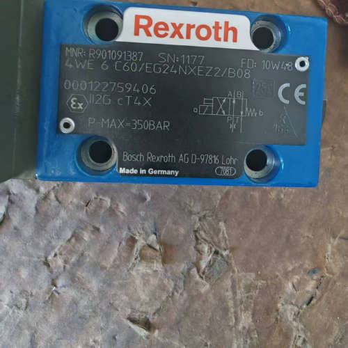 力士乐电磁阀 R901091387 4WE6C60/EG24议价