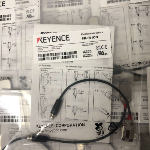 议价基恩士PR-F51CN光电传感器 全新原装未拆封