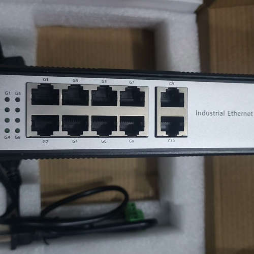 工业级千兆10口交换机，全新带包装，型号ZT-GY-5010议价